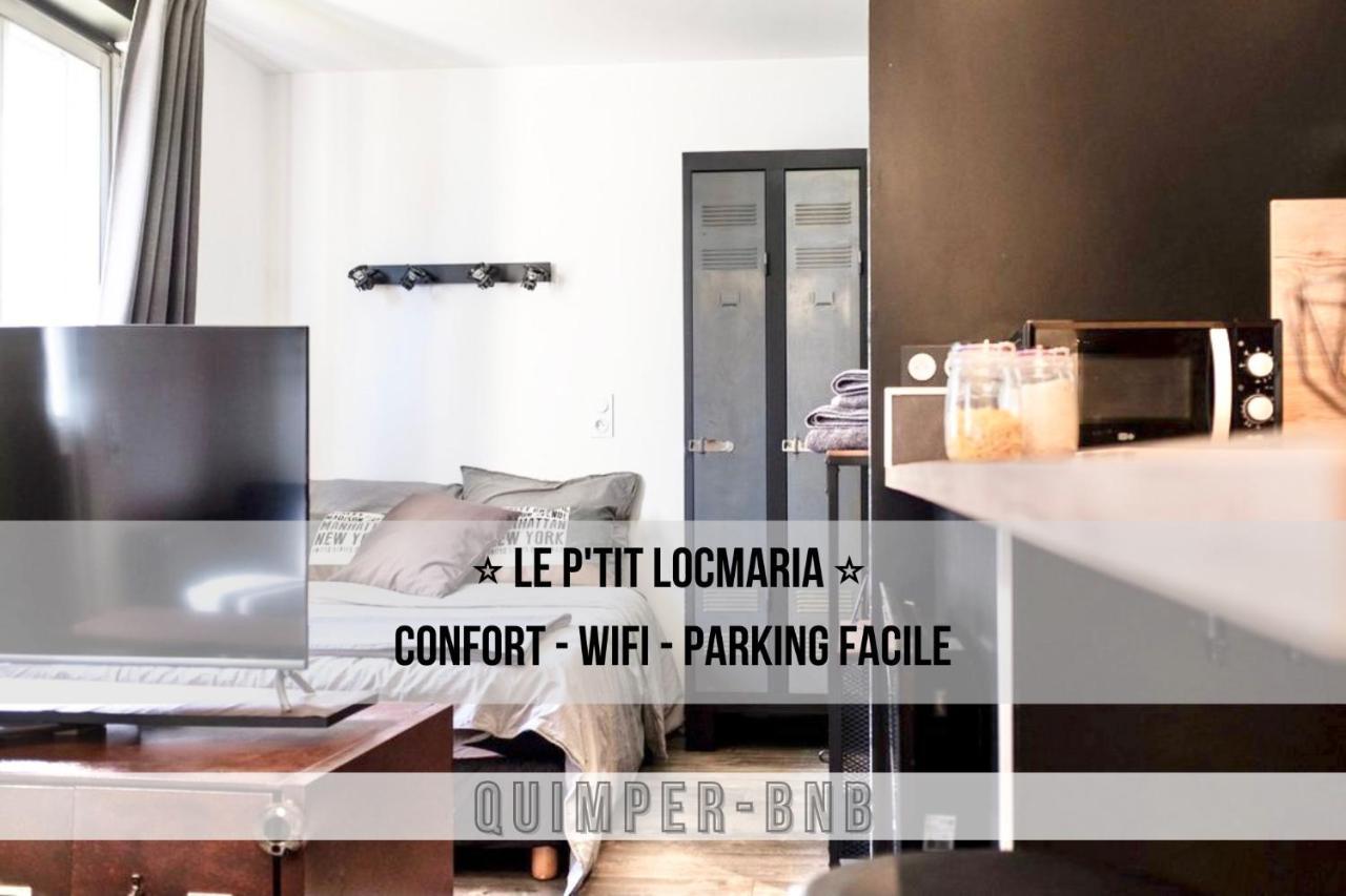 Le Ptit Locmaria - Calme - Wifi - Proche Centre Ville Quimper Exteriör bild
